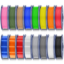 SUNLU 16 Color PLA Filament Bundle Multicolor, 250g PLA 3D Printer Filament 1.75mm, Individually Vacuum Packed, 0.25kg per Spool, 4kg in Total, 16