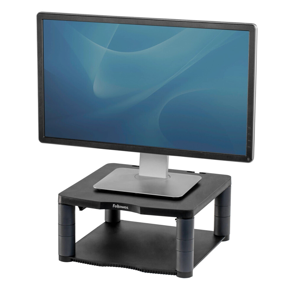 Fellowes Premium Height Adjustable Monitor Stand Black