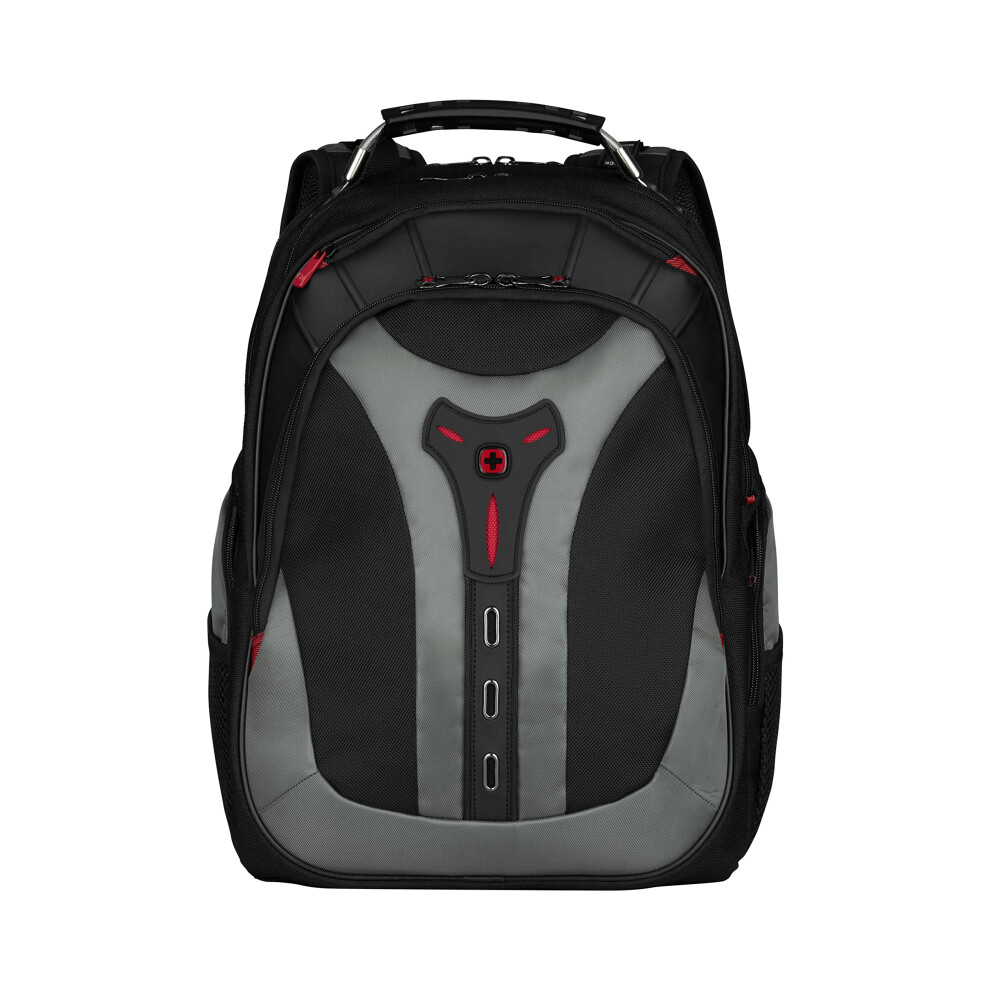Wenger Pegasus laptop backpack with tablet pocket, notebook up to 17 inches, tablet up to 12 inches, organizer, 25 L, for men and women, office,
