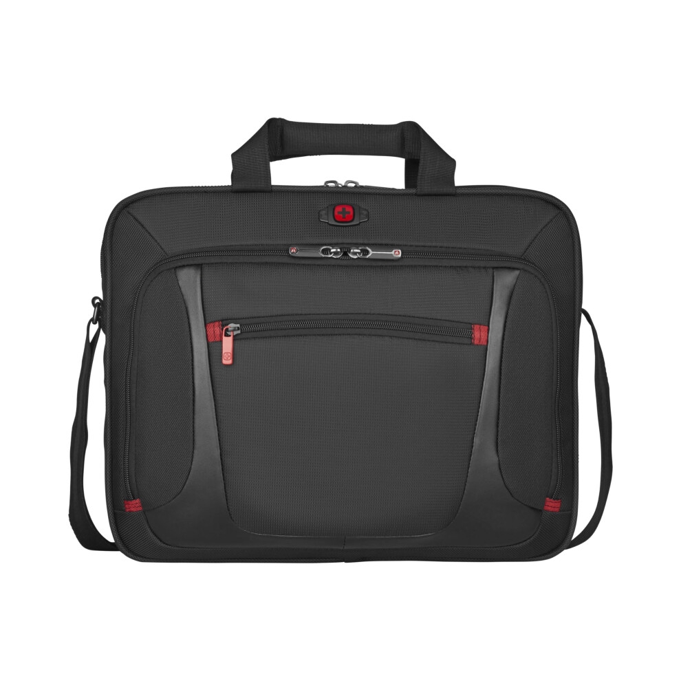 Wenger Sensor 600643, 15 Inch Laptop Briefcase, 9 Litre, Black, 33 x 15 x 40 cm