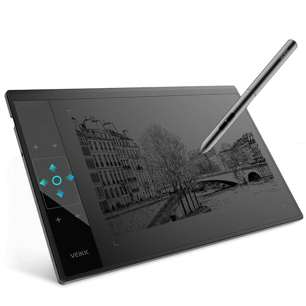 Digital Graphics Drawing Tablet, 4 Touch Keys 1 Panel, Battery-Free Pen, Pad Veikk A30 Electronic Writing Tablet For Laptop Pc Android Mac Windows 5051219983122