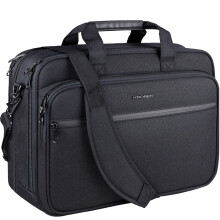 KROSER Laptop Bag Premium Laptop Briefcase Fits Up to 17.3 Inch Laptop Expandable Water-Repellent Shoulder Messenger Bag Computer Bag for