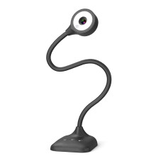 PAKOTOO Document Camera & USB Visualizer 5MP, for A3 Size, LED Light, iOS, Dual Microphone, Image Inversion, Folding with Zoom, Skype, Teams, OBS. for