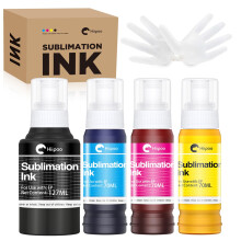 Hiipoo Sublimation Ink for ET-2720 ET-2760 ET-2800 ET-2803 ET-2830 ET-4800 ET-3760 ET-4700 ET-2850 ET-7720 ET-15000 Anti-UV/Upgrade Version/Offer Free