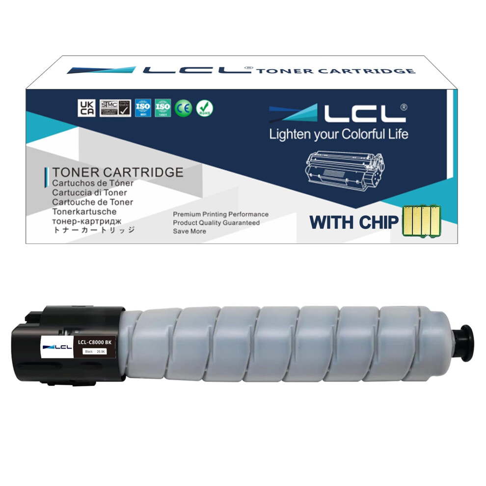 Lcl Compatible Toner Cartridge For Xerox Versalink Genuine C8000 106R04053 106R04041 Repalacement For Xerox C8000 C8000dt 1Pk 5051219989322