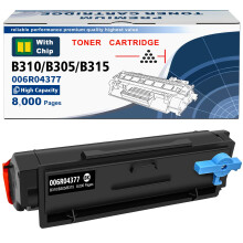 ASEKER 006R04377 Toner Cartridge with Chip Remanufactured for Xerox B310 B315 B305 B310DNI B315DNI B305DNI Series 8000 Page Replace 006R04376