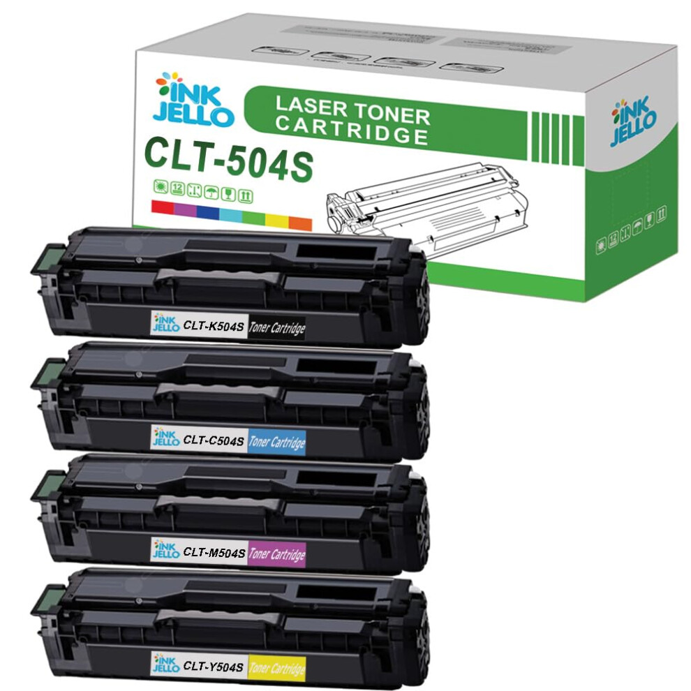 Inkjello Compatible Toner Cartridge Replacement For Samsung Clp-415N Clp-415Nw Clx-4195Fn Clx-4195Fw Xpress Sl-C1810w Xpress Sl-C1860fw Clt-504S 5051219995903