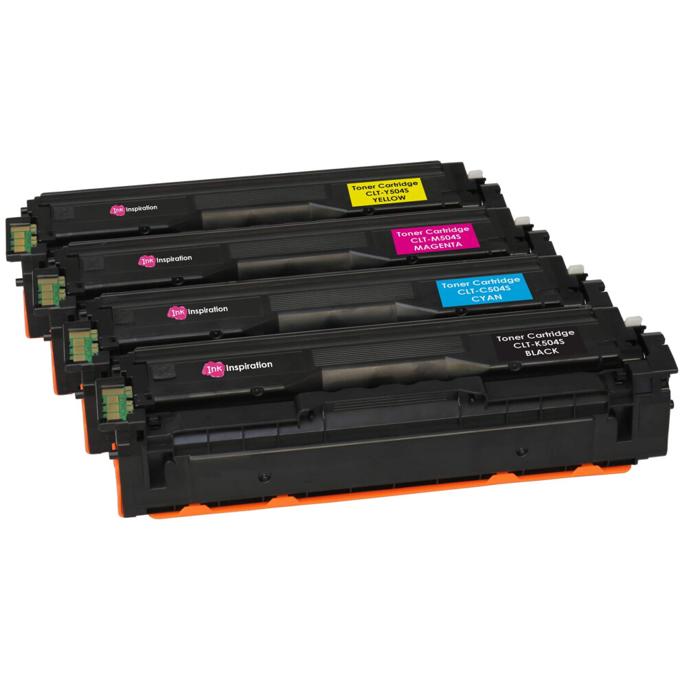 Set Of 4 Compatible Clt-504S Laser Toner Cartridges For Samsung Xpress Sl-C1810w Sl-C1860fw Clx-4195Fn Clx-4195Fw Clp-415N Clp-415Nw | Print Yield: 5051219993794