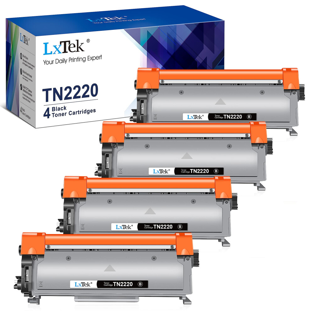 Lxtek Compatible Toner Cartridge Replacement For Brother Tn2220 Tn-2220 Tn2010 Tn-2010 For Brother Hl-2130 Hl-2240 Mfc-7360N Hl-2240D Hl-2250Dn 5051219994265
