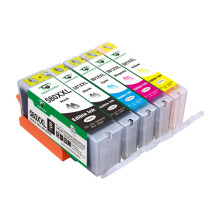 Supricolor Compatible Canon PGI-580xl CLI-581xl 580 581 Edible Ink Cartridges, Use with Canon Pixma TS705 TS8350 TR8550 TS6350 TS6250 TS8250 TS8150