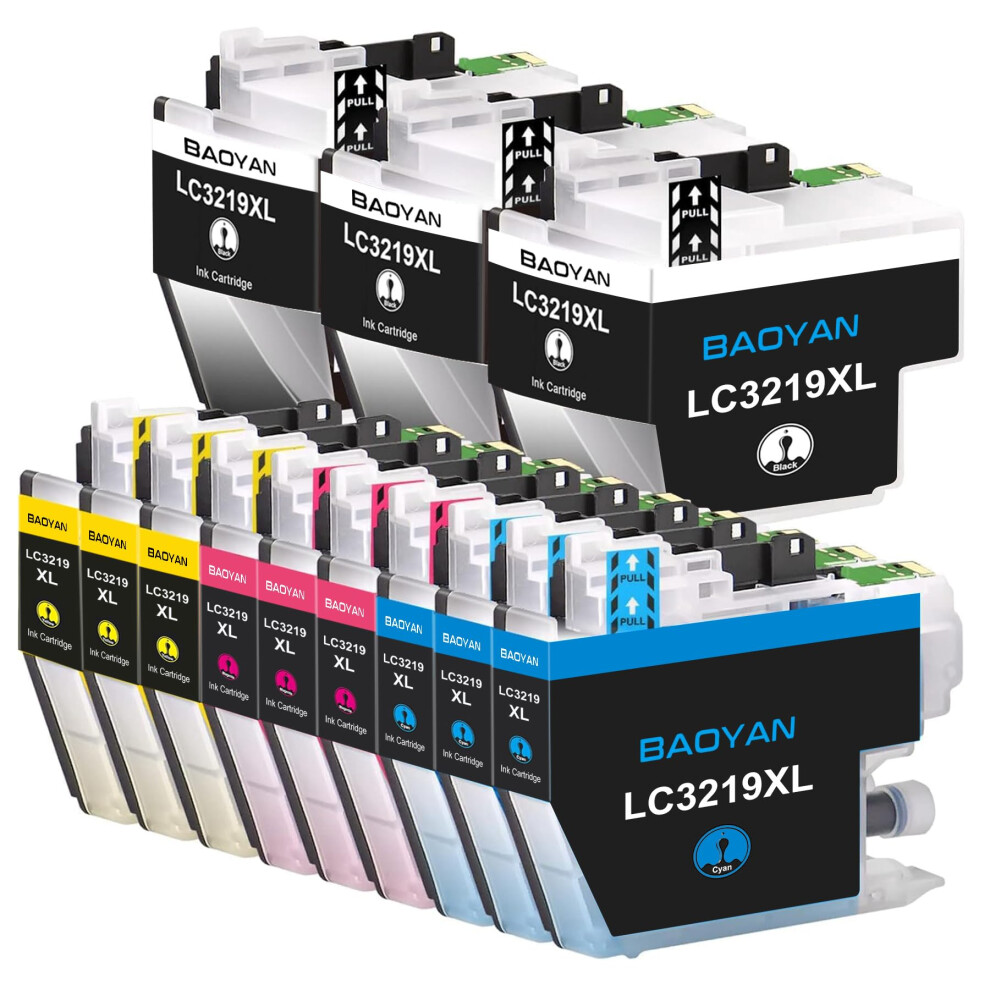 Baoyan Lc3219xl Ink Cartridges Brother Multipack Repalcement For Brother Lc3219xl Lc3217 Compatible For Mfc-J6930dw Mfc-J5335dw Mfc-J6530dw 5051219994258