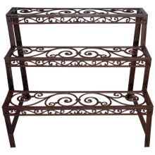 Esschert Bph33 79 x 66 x 49cm Etagere Rectangular Cast-Iron - Brown