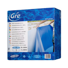 Gre FPR450 Round Pool Liner, 450 x 90 cm (L x H) Overlap System, Blue