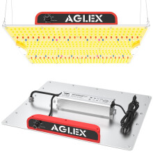 AGLEX K2000 LED Grow Light, Full Spectrum Grow Light with UV IR, LED Plant Grow Lights for Seeding Starting Veg Flower Hanging Growing Lamps 4X5 FT