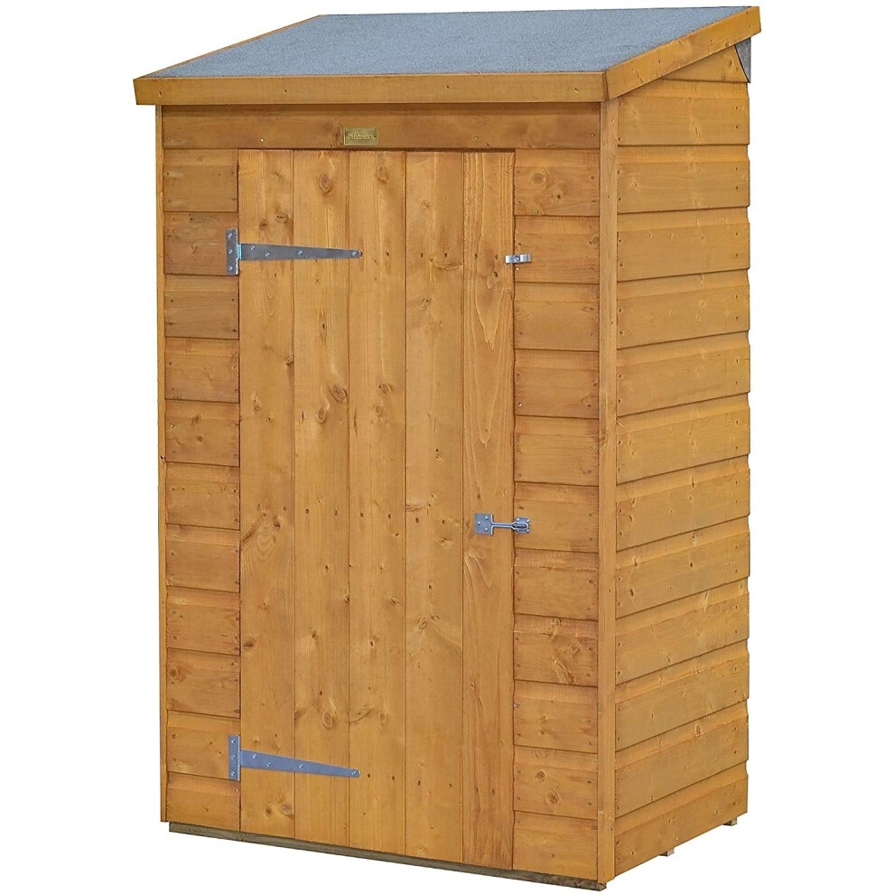 Mini Wooden Store Small Outside Storage Unit with Shiplap Cladding