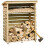 Rowlinson Rowlinson Small Log Store Pressure Treated Timber 2