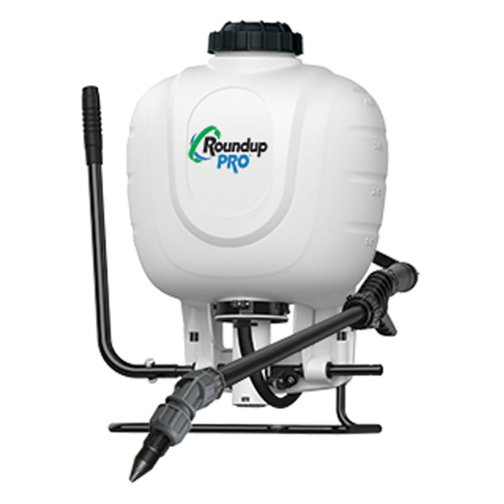 Roundup 190314 Backpack Sprayer For Fertilizers, Herbicides, Weed Killers And Insecticides, 4 Gallon