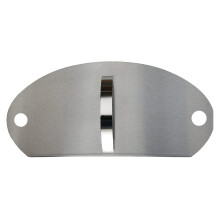 Mors? Door Cover for Mors? Forno Outdoor Oven, Allows for Smoking, Roasting and Baking, Clean Design in Stainless Steel