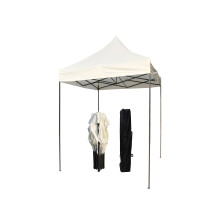 All Seasons Gazebos 2x2 Fully Waterproof Pop up Gazebo With Accessories - Cream