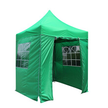 All Seasons Gazebos, Choice Of 5 Colours, 2x2m Heavy Duty, Fully Waterproof, Premium Pop Up Gazebo With 4 x Zip Up Side Panels, Carry Bag With Wheels