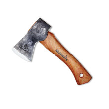 Hand-forged Agelsj?n hatchet 235mm made of Swedish quality steel I Hultafors I Forged in Sweden I 775g premium axe with hickory wood handle & incl.