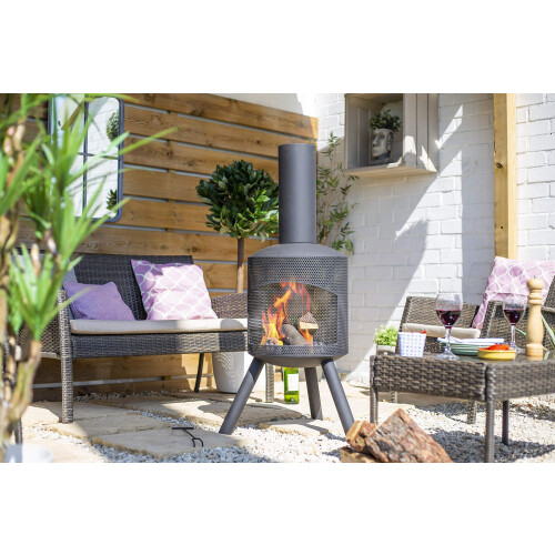 La Hacienda Santana Mesh Body Chimenea 1