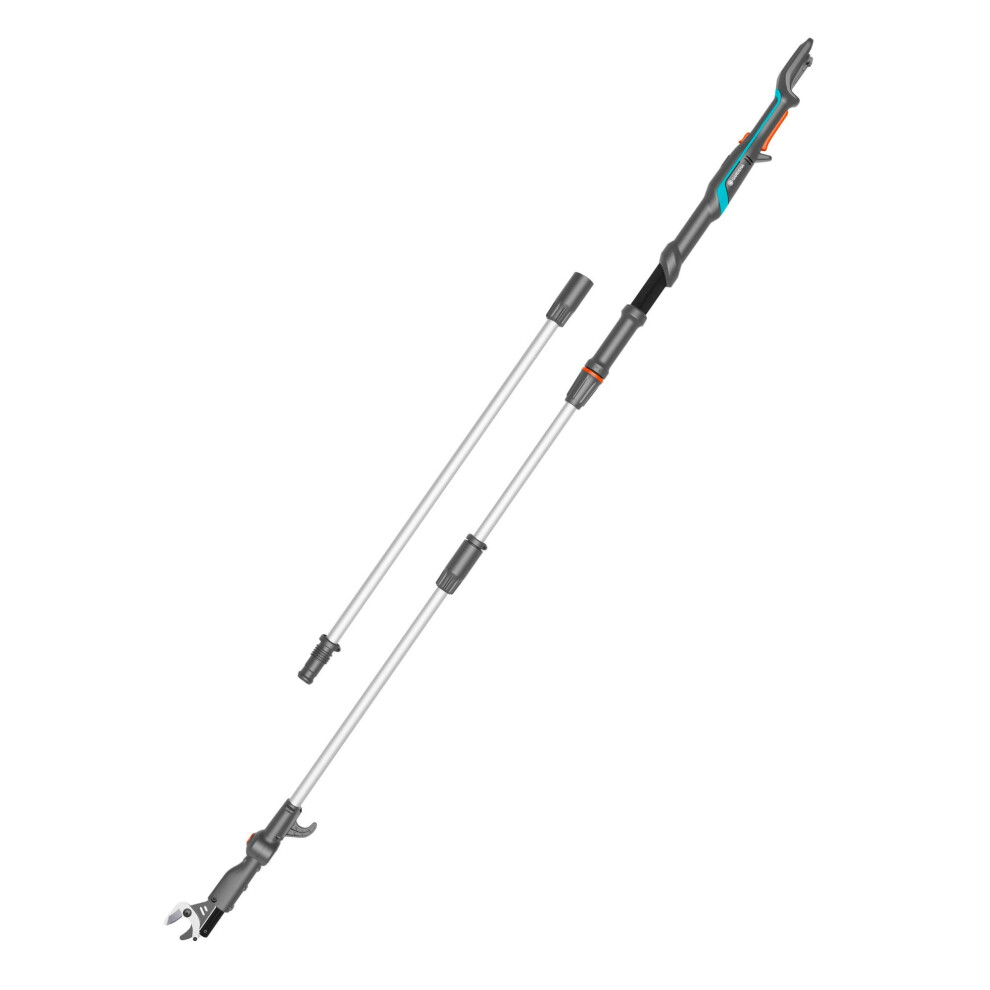 Gardena Cordless Telescopic Tree Pruner HighCut 360/18V P4A no battery: Lopper with telescopic handle for branches up to 5 m high, rotating cutting