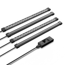 AC Infinity IONBEAM S16, Full Spectrum LED Grow Light Bars 16?, Deeper Penetration Samsung LM301H EVO Diodes and Digital Dimming Timer Controller, for