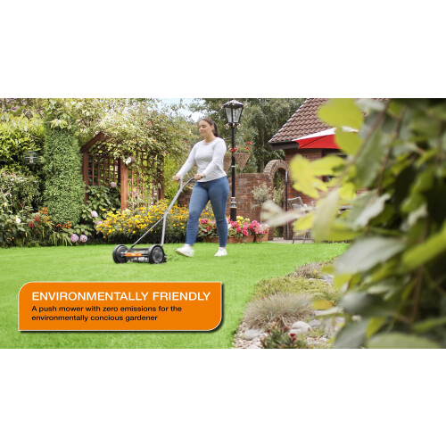 Flymo Flymo H400 Push Powered Cylinder Lawn Mower 2