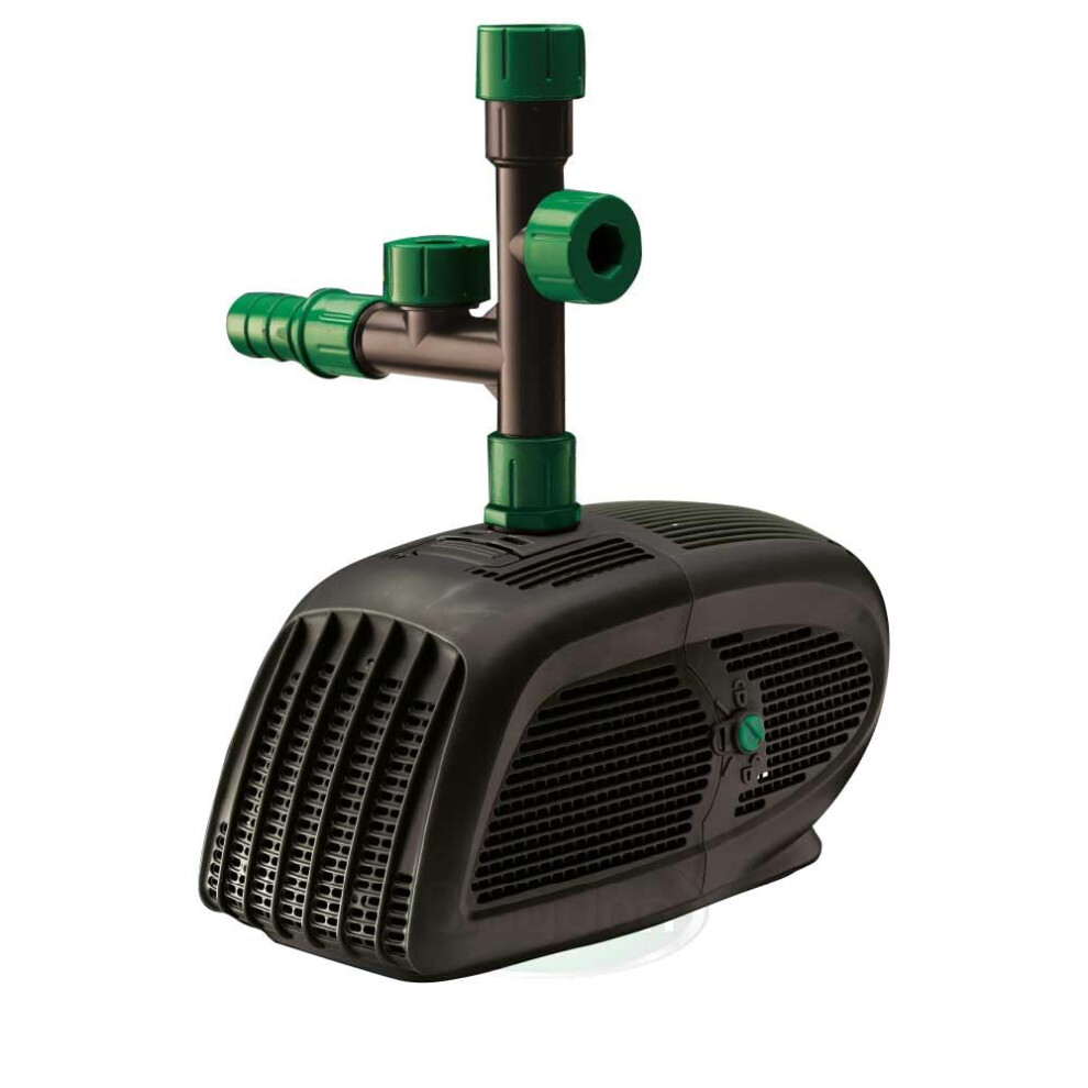 Blagdon Midipond High Performance Pond Pump to Run Fountains, Waterfalls & Filters, Economical, 5 Fountain Heads, Adjustable Extension Pipes, Fittings