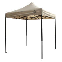 All Seasons Gazebos 2x2 Fully Waterproof Pop up Gazebo With Accessories - Beige