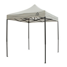 All Seasons Gazebos 2x2 Fully Waterproof Pop up Gazebo With Accessories - White