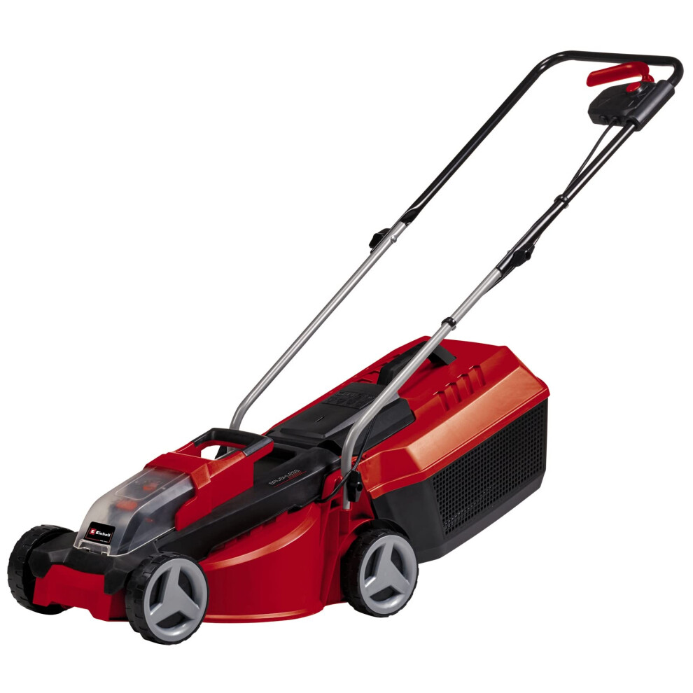Einhell Power X-Change 18/30 Cordless Lawnmower - 18V, Brushless Motor, 30cm Cutting Width, 25L Grass Box, 3 Cutting Heights - GE-CM 18/30 Li Solo