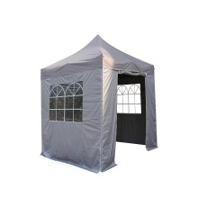 All Seasons Gazebos, 2x2m Heavy Duty, Fully Waterproof, PVC Coated, Premium Pop Up Gazebo With 4 x 100% waterproof Side Panels (Same quality as the