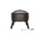 La Hacienda La Hacienda 58528 Brava Large Deep Bowl Firepit, Bronze Effect 1