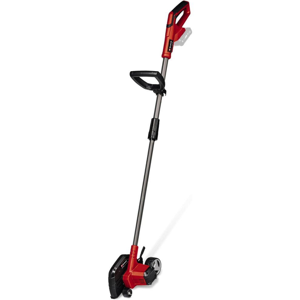 Einhell Power X-Change Cordless Lawn Edger - 18V, Lightweight Battery Grass Trimmer, 19cm Cutting Length, 3 Cutting Depths - GE-LE 18/190 Li Solo