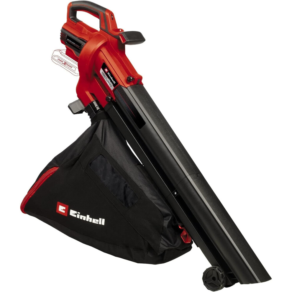 Einhell VENTURRO 18/210 Power X-Change 18V Cordless Leaf Blower And Vacuum | Outdoor Air Blower And Garden Vacuum With 10:1 Shredding Function -