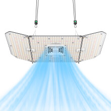 VIVOSUN AeroLight Wing AW200SE, LED Grow Light 200W with Integrated Circulation Fan, Compatible with App, Used with Growhub Controller E42A/E25 to