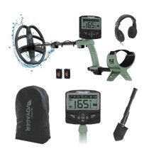 Minelab X-Terra Voyager Professional Metal Detector set for Adults and Children - Pinpoint Mode - Waterproof coil - High Precision - Complete with