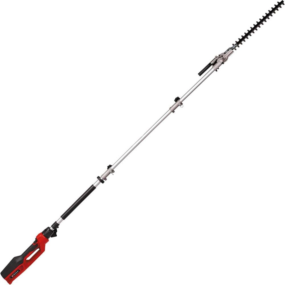 Einhell Electric Long Reach Hedge Trimmer - 900W, Lightweight (4.5Kg), 2M Pole (2.6M Reach), Safe and Easy to Use Tiltable Cutting Head - GC-HH 9046