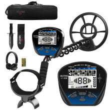 DR.?TEK Metal Detector for Adults Professional, Lightweight, Pinpoint & Exclusive Memory Mode, Higher Accuracy, IP68 Waterproof Coil, Bigger Backlit