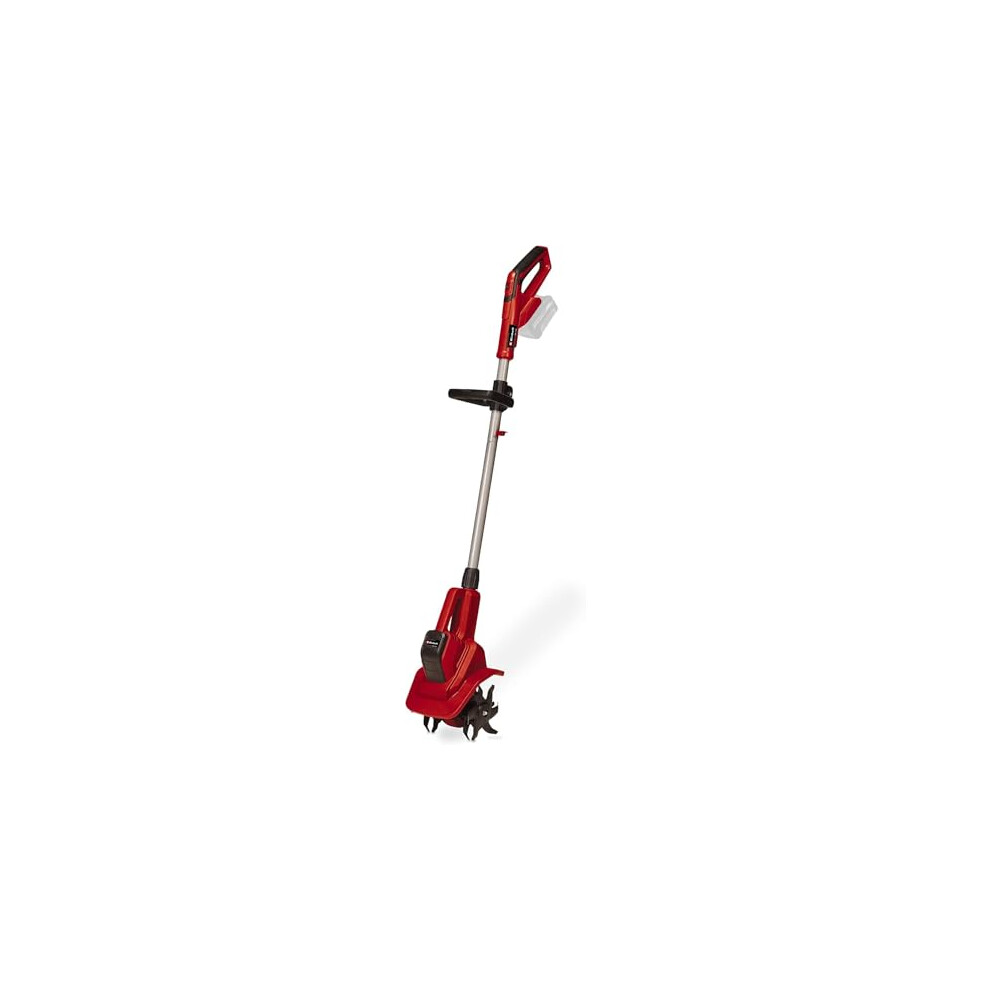 Einhell Power X-Change 18V Cordless Garden Rotavator - Powerful Soil Cultivator, 20cm Working Width, 15cm Working Depth - GE-CR 18/20 Li E Solo Tiller