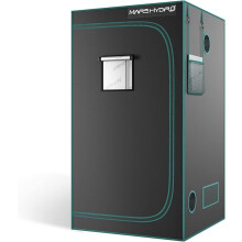 MARS HYDRO 3x3 Grow Tent, 36"x36"x71" Reflective MylarGrow Tents with Removable Floor Tray View Window for Indoor Plant Growing Room