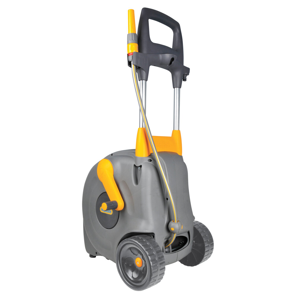 HOZELOCK - Fast Reel Cart 40m : Reel on Wheels 40m + 2m (Feeder Hose), Ergonomic Streamlined Cart, Easy and Extremely Practical to Use, [2450R0000],