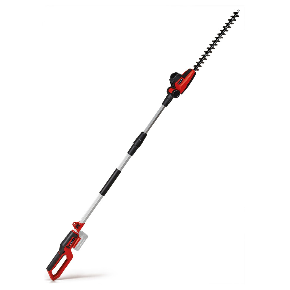 Einhell GC-HH 18/45 Li T-Solo Power X-Change Battery Hedge Trimmer 18V Lithium-Ion Hedge Trimmer with Rotating Main Grip 7 Position Tilt Motor Head No