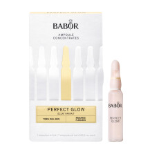 BABOR Perfect Glow Ampoule Serum Concentrates | Perfection Peptide P3 and Glow Pigments to Plump and Even Skin Tone, Brighten and Revitalize Dull and