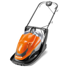 Flymo EasiGlide Plus 330V Hover Collect Lawn Mower - 1700W Motor, 33cm Cutting Width, 20 Litre Grass Box, Folds Flat, 10m Cable Length