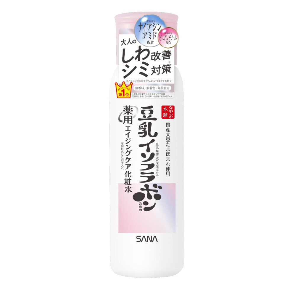 Nameraka Honpo White Sana Soy Milk Isoflavone Wrinkle Lotion N 200Ml