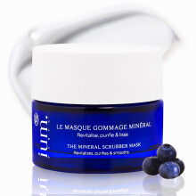 IUM Paris - 2-in-1 Face Mask & Exfoliating Face Scrub - 99% Natural Ingredients - Enriched with Silicon for Hydration and Regeneration - Organic,