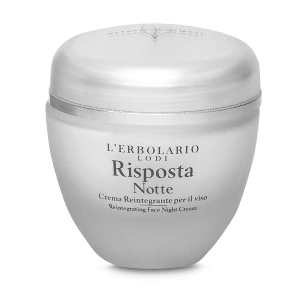 L'erbolario Cream Risposta Night Reintegrating Face 50 Ml - Face Moisturizer - With Shea Butter - Moisturizing And Nourishing - Cruelty-Free